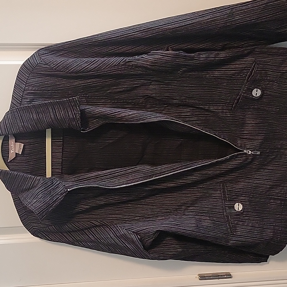 TanJay zip multi color jacket